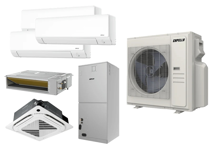 Thermopompe Capella Mistral B : multizone